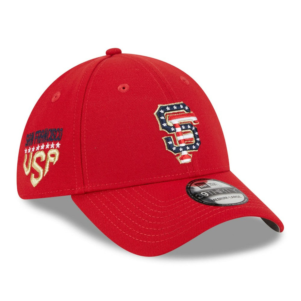 San Francisco Giants 2023 Fourth of July 39THIRTY Flex Hat Red | New Era