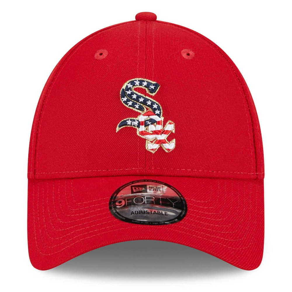 Chicago White Sox 2023 Fourth of July 9FORTY Adjustable Hat Red | New Era