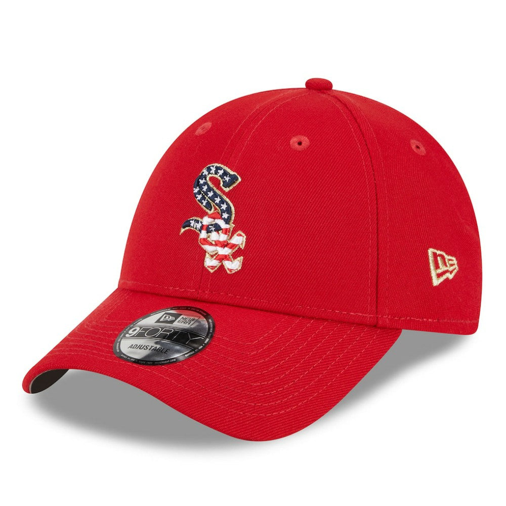 Chicago White Sox 2023 Fourth of July 9FORTY Adjustable Hat Red | New Era