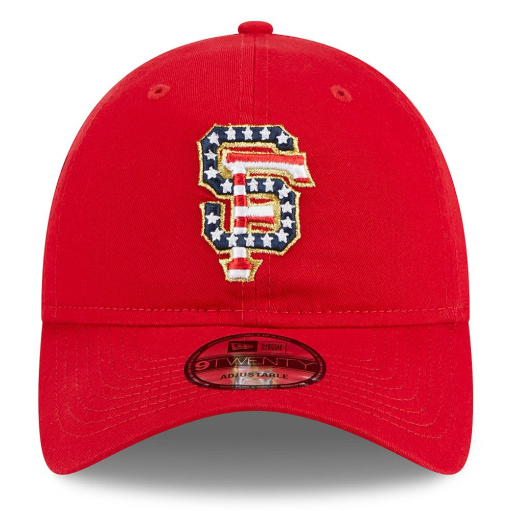 San Francisco Giants 2023 Fourth of July 9TWENTY Adjustable Hat Red | New Era
