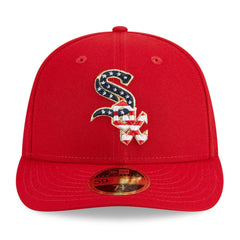 Chicago White Sox 2023 Fourth of July Low Profile 59FIFTY Fitted Hat Red | New Era