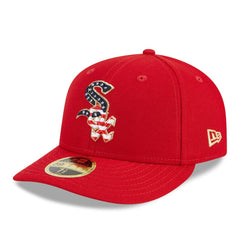 Chicago White Sox 2023 Fourth of July Low Profile 59FIFTY Fitted Hat Red | New Era
