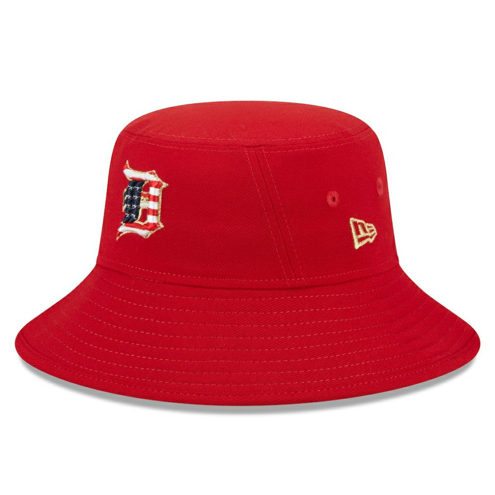 Detroit Tigers 2023 Fourth of July Bucket Hat Red | New Era