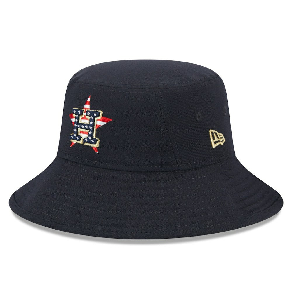 Houston Astros 2023 Fourth of July Bucket Hat Navy | New Era