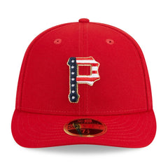 Pittsburgh Pirates 2023 Fourth of July Low Profile 59FIFTY Fitted Hat Red | New Era