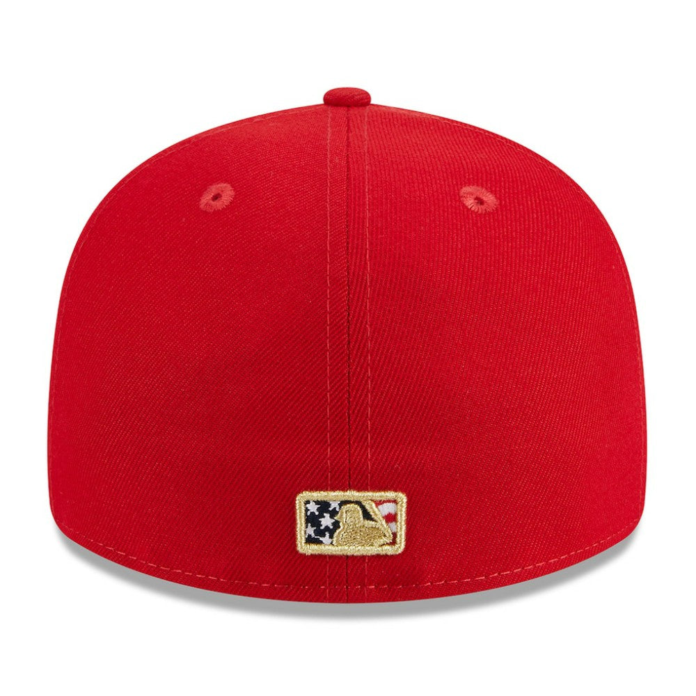 Pittsburgh Pirates 2023 Fourth of July Low Profile 59FIFTY Fitted Hat Red | New Era