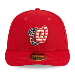 Washington Nationals 2023 Fourth of July Low Profile 59FIFTY Fitted Hat Red | New Era