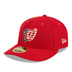 Washington Nationals 2023 Fourth of July Low Profile 59FIFTY Fitted Hat Red | New Era