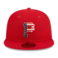 Pittsburgh Pirates 2023 Fourth of July 59FIFTY Fitted Hat Red | New Era