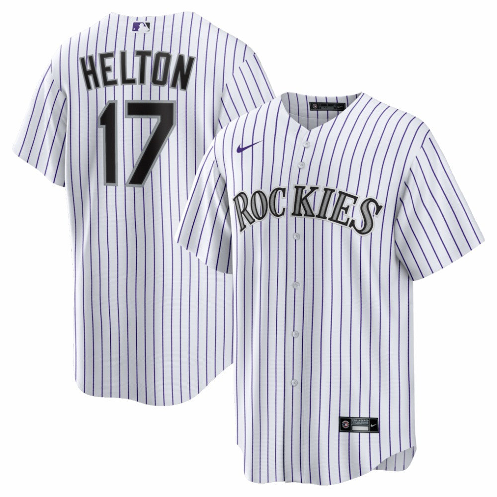 Todd Helton Colorado Rockies Home Retired Player Replica Jersey White | Nike