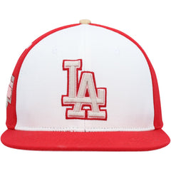 Los Angeles Dodgers Pro Standard Strawberry Ice Cream Drip Snapback Hat White/Red