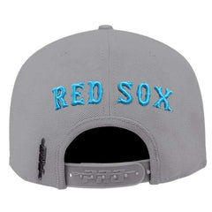Boston Red Sox Pro Standard Washed Neon Snapback Hat Gray