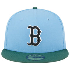 Boston Red Sox 2007 World Series 59FIFTY Fitted Hat Sky Blue/Cilantro | New Era