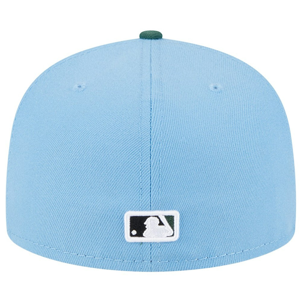 Boston Red Sox 2007 World Series 59FIFTY Fitted Hat Sky Blue/Cilantro | New Era