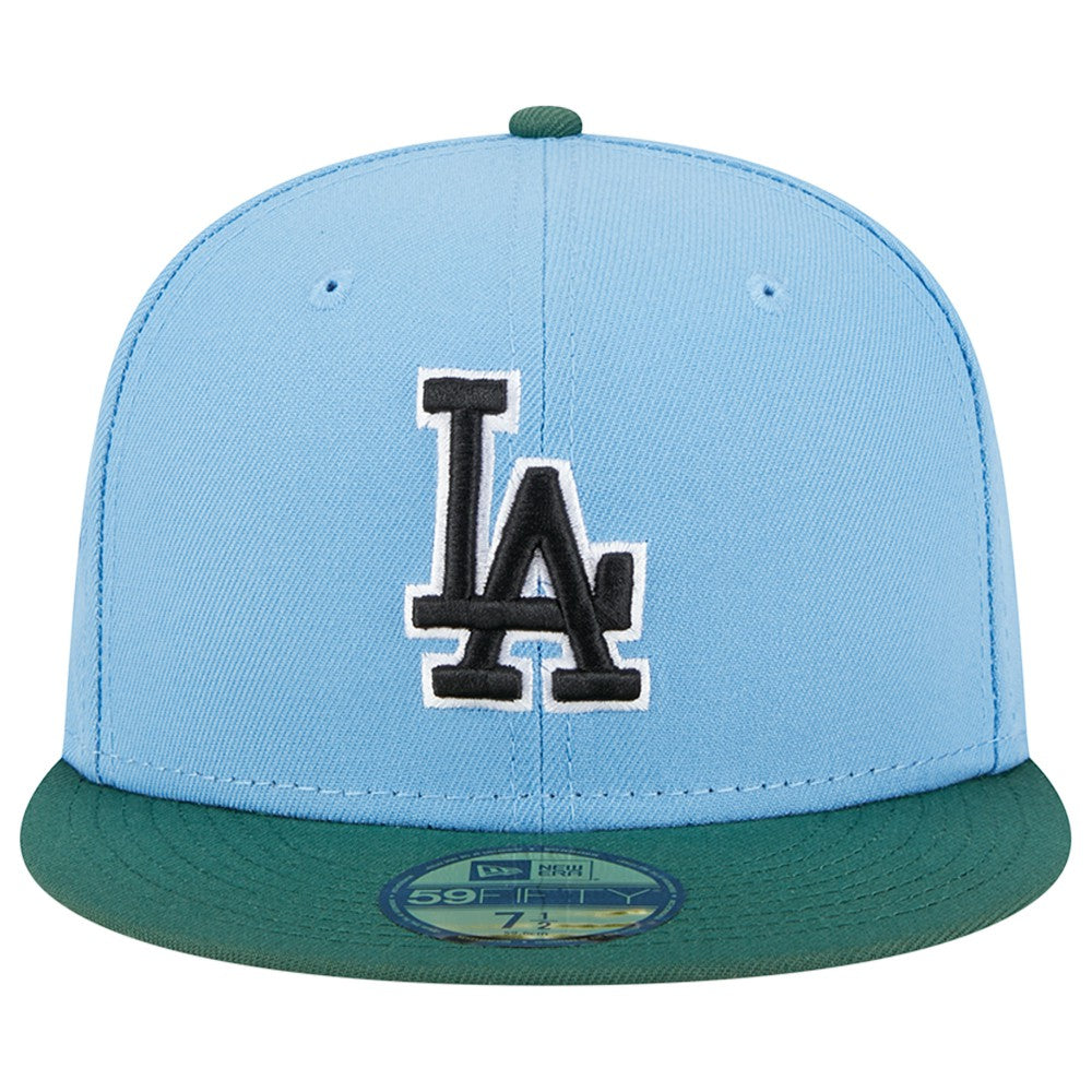 Los Angeles Dodgers 1988 World Series 59FIFTY Fitted Hat Sky Blue/Cilantro | New Era
