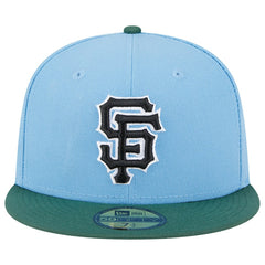 San Francisco Giants 2002 World Series 59FIFTY Fitted Hat Sky Blue/Cilantro | New Era