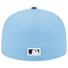 San Francisco Giants 2002 World Series 59FIFTY Fitted Hat Sky Blue/Cilantro | New Era