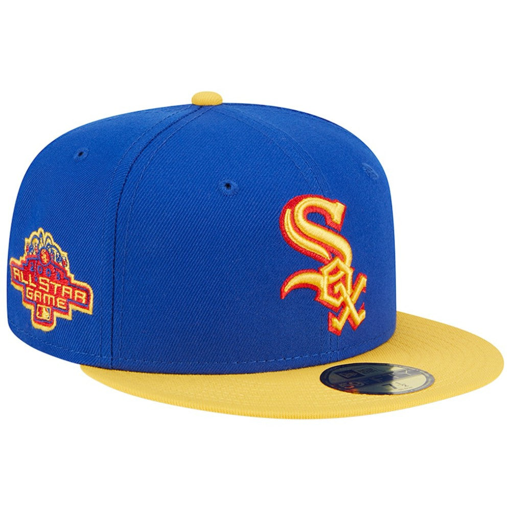 Chicago White Sox Empire 59FIFTY Fitted Hat Royal/Yellow | New Era