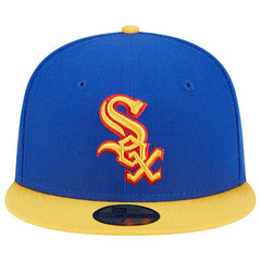 Chicago White Sox Empire 59FIFTY Fitted Hat Royal/Yellow | New Era