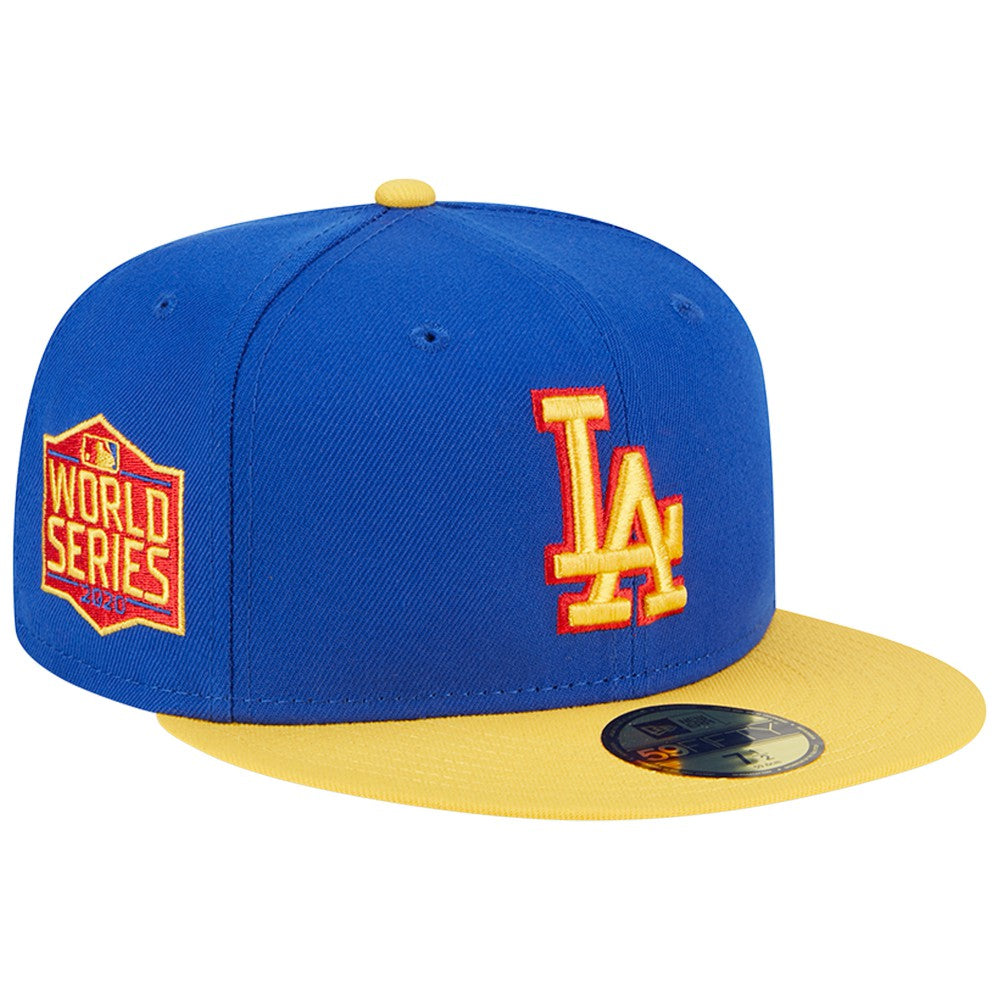 Los Angeles Dodgers Empire 59FIFTY Fitted Hat Royal/Yellow | New Era