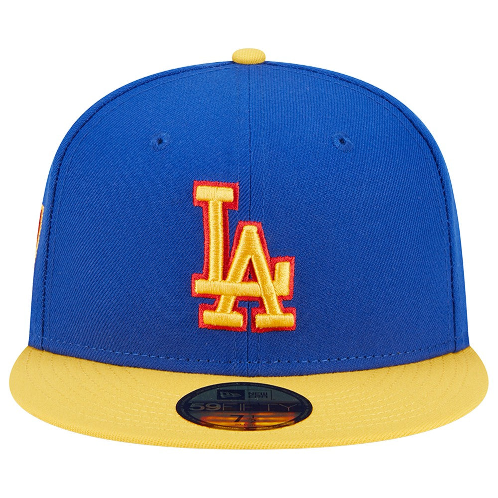 Los Angeles Dodgers Empire 59FIFTY Fitted Hat Royal/Yellow | New Era