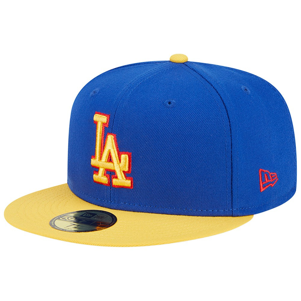 Los Angeles Dodgers Empire 59FIFTY Fitted Hat Royal/Yellow | New Era