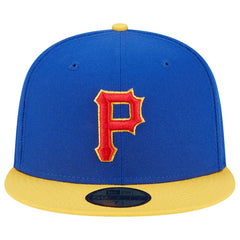 Pittsburgh Pirates Empire 59FIFTY Fitted Hat Royal/Yellow | New Era