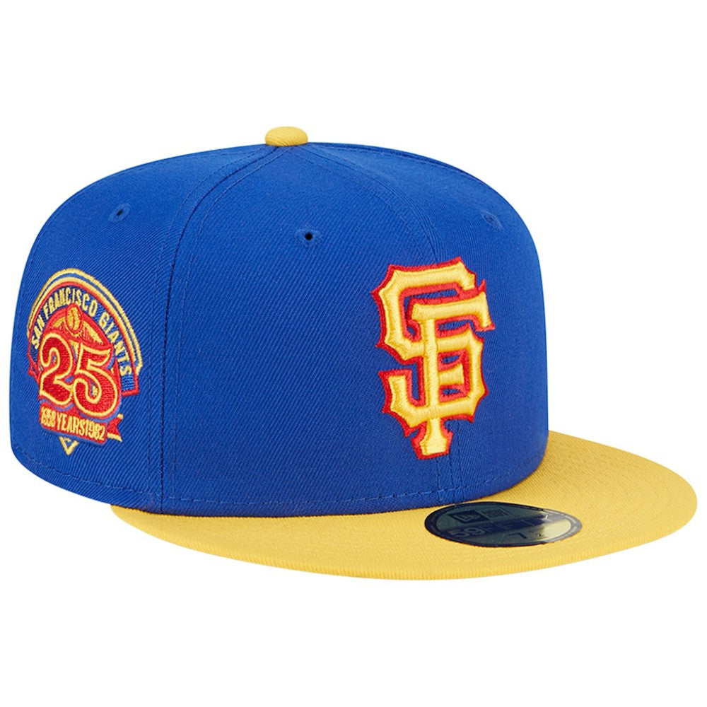 San Francisco Giants Empire 59FIFTY Fitted Hat Royal/Yellow | New Era