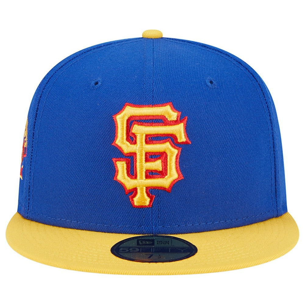 San Francisco Giants Empire 59FIFTY Fitted Hat Royal/Yellow | New Era