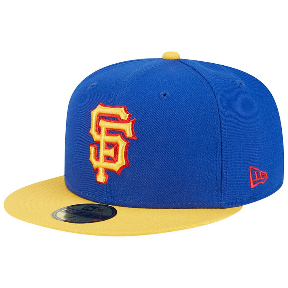 San Francisco Giants Empire 59FIFTY Fitted Hat Royal/Yellow | New Era