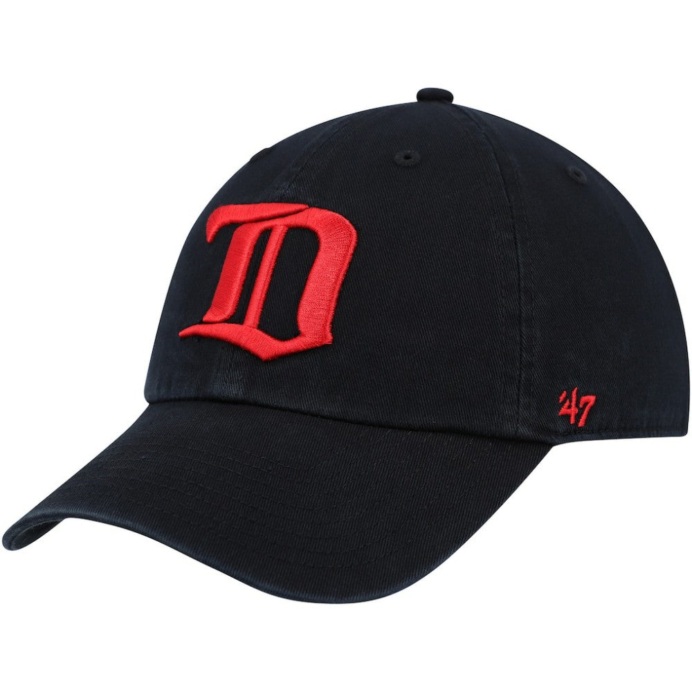 Detroit Red Wings '47 Clean Up Adjustable Hat Black