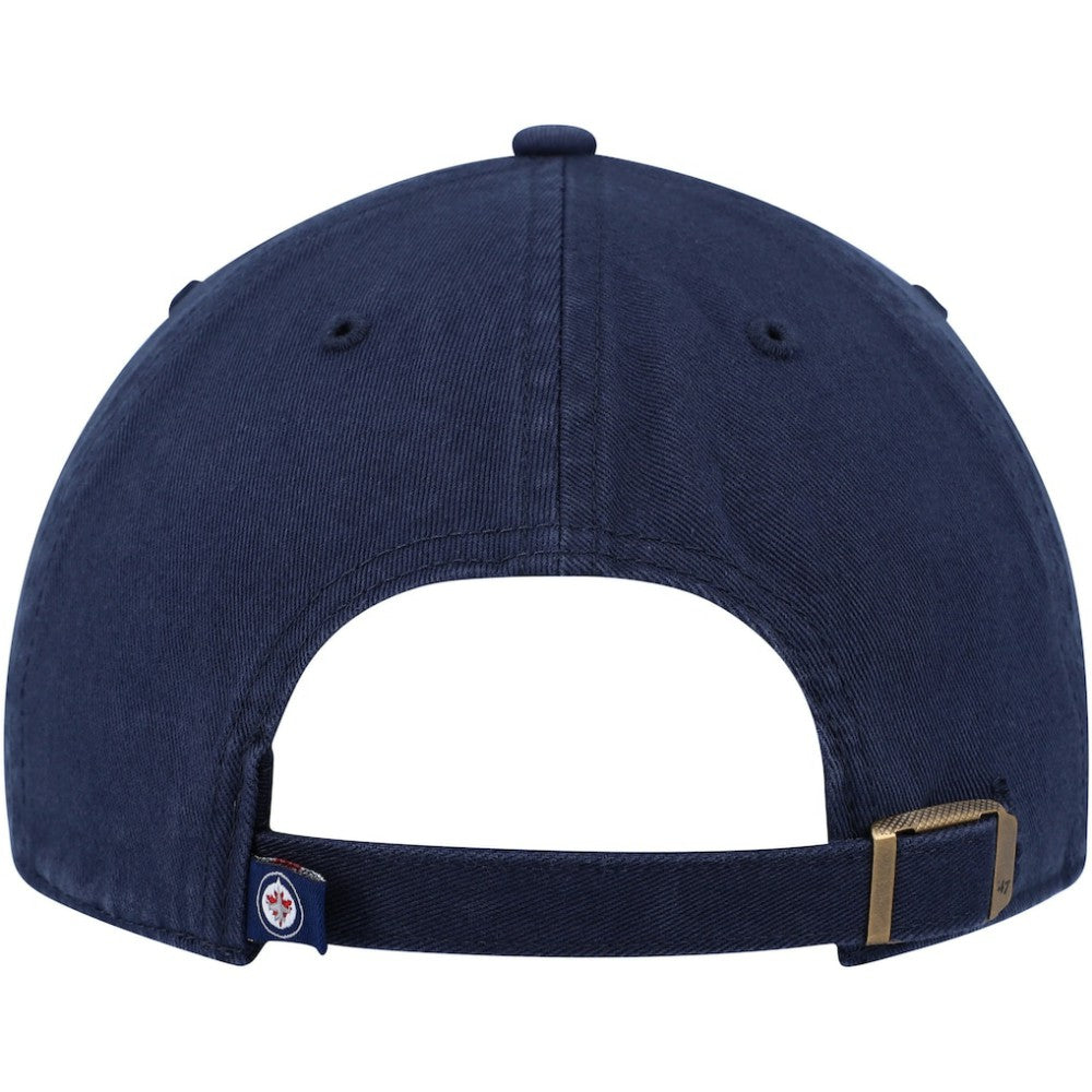 Winnipeg Jets '47 Clean Up Adjustable Hat Navy