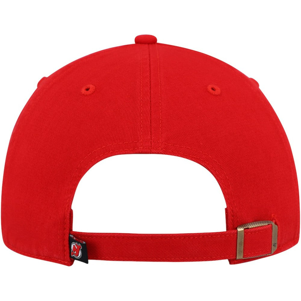 New Jersey Devils '47 Clean Up Adjustable Hat Red