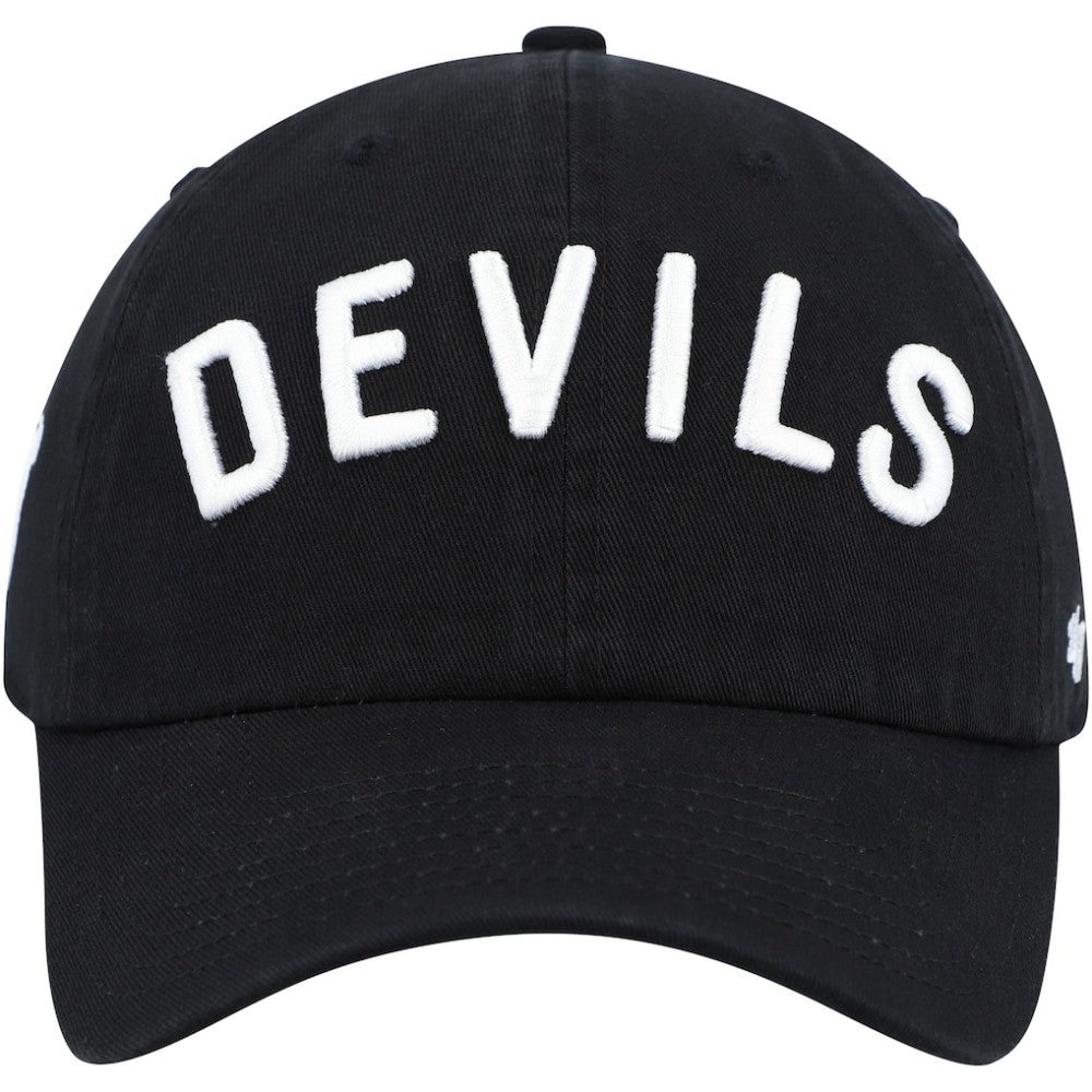 New Jersey Devils '47 Clean Up Adjustable Hat Black