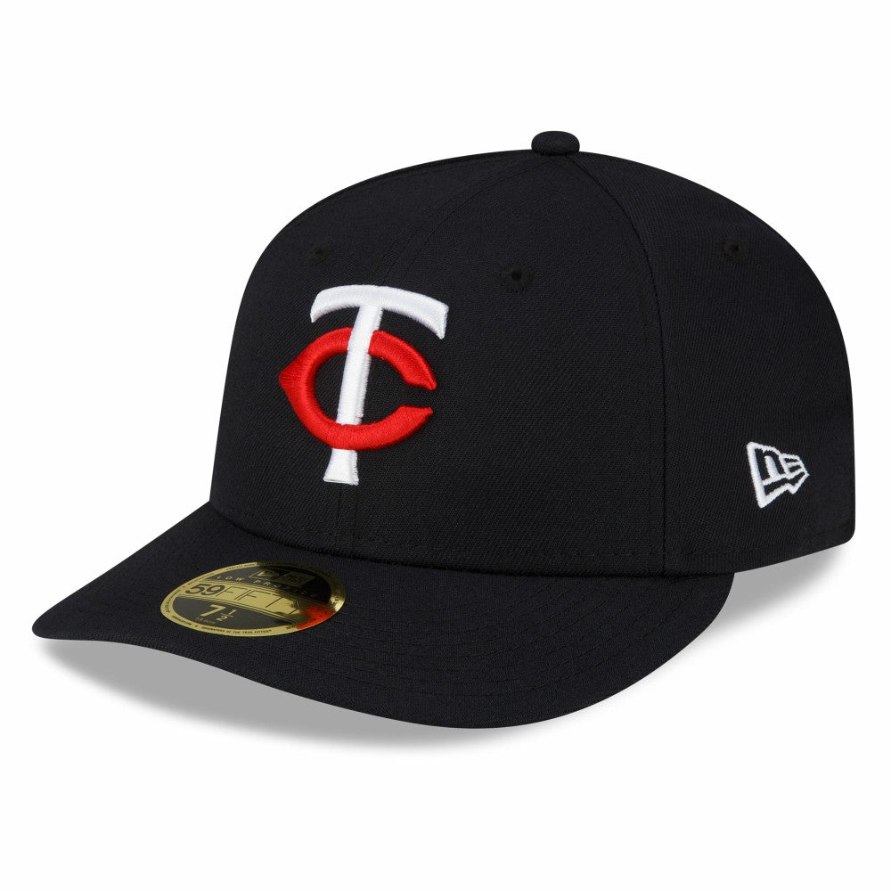 Minnesota Twins 2023 Authentic Collection Low Profile  Home 59FIFTY Fitted Hat  Navy | New Era