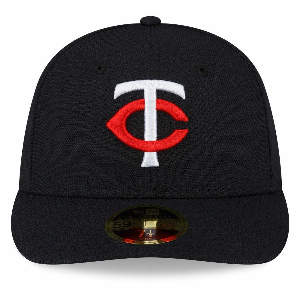 Minnesota Twins 2023 Authentic Collection Low Profile  Home 59FIFTY Fitted Hat  Navy | New Era
