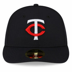 Minnesota Twins 2023 Authentic Collection Low Profile  Home 59FIFTY Fitted Hat  Navy | New Era