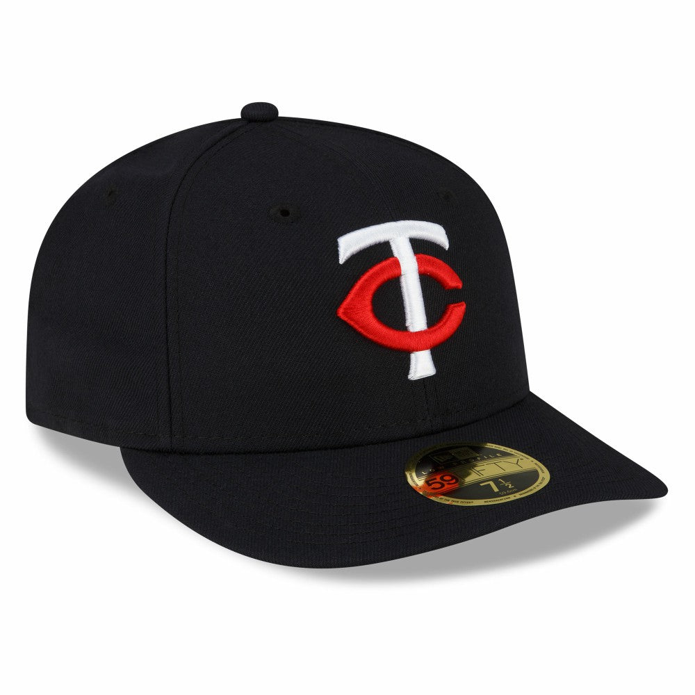 Minnesota Twins 2023 Authentic Collection Low Profile  Home 59FIFTY Fitted Hat  Navy | New Era