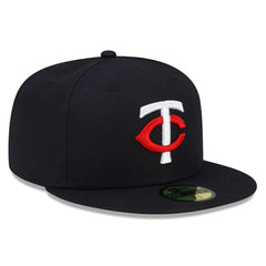 Minnesota Twins 2023 Authentic Collection Home 59FIFTY Fitted Hat  Navy | New Era