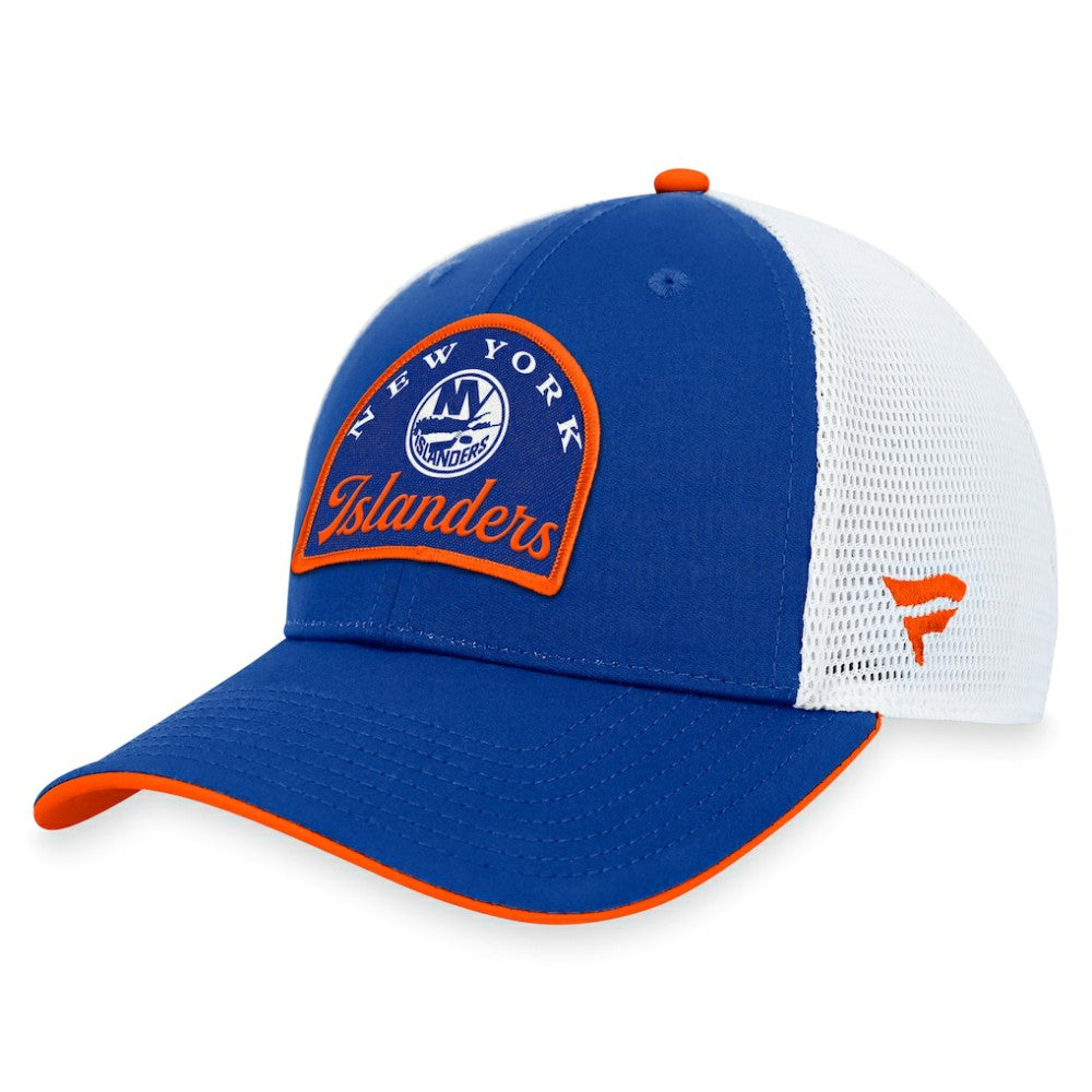 New York Islanders Fanatics Fundamental Adjustable Hat Royal/White