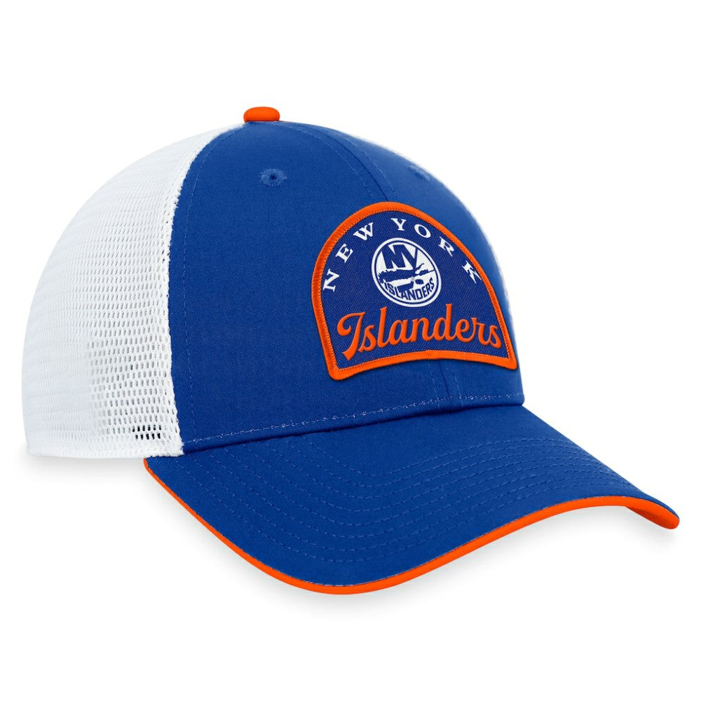 New York Islanders Fanatics Fundamental Adjustable Hat Royal/White
