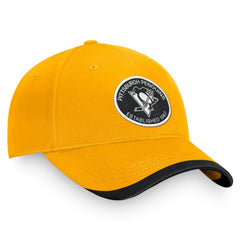 Pittsburgh Penguins Fanatics Fundamental Adjustable Hat Gold