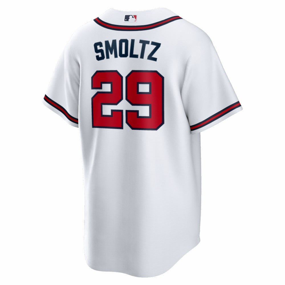 John Smoltz Atlanta Braves Home Retired Player Replica Jersey White | Nike