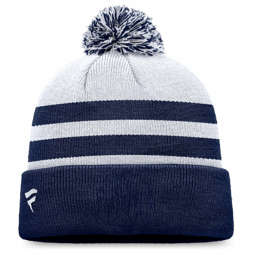 Boston Red Sox Cuffed Knit Hat with Pom Gray
