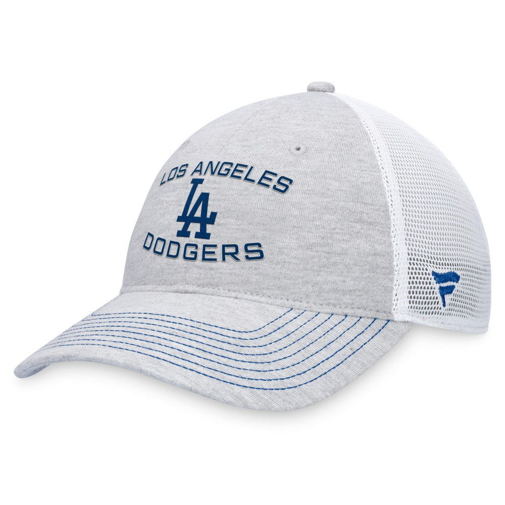 Los Angeles Dodgers Trucker Adjustable Hat Gray