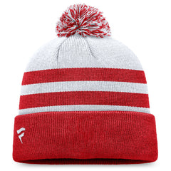 Los Angeles Angels Cuffed Knit Hat with Pom Gray
