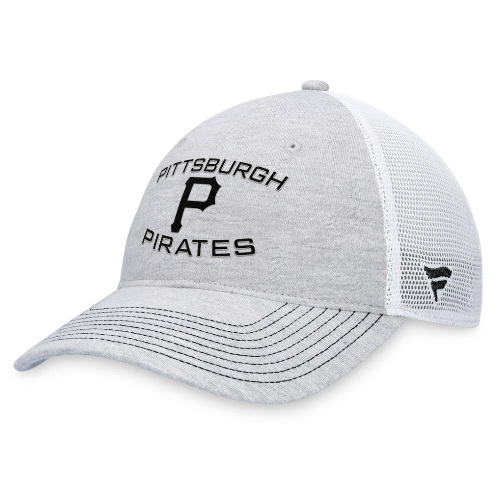 Pittsburgh Pirates Trucker Adjustable Hat Gray