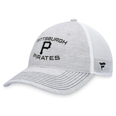 Pittsburgh Pirates Trucker Adjustable Hat Gray