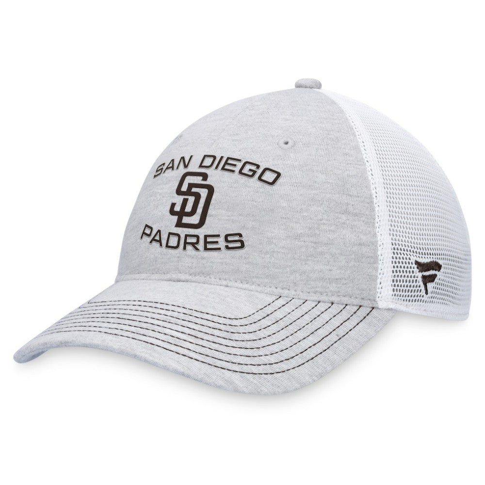 San Diego Padres Trucker Adjustable Hat Gray