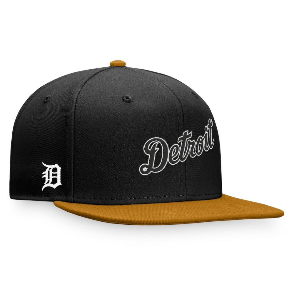 Detroit Tigers Fitted Hat Black/Khaki